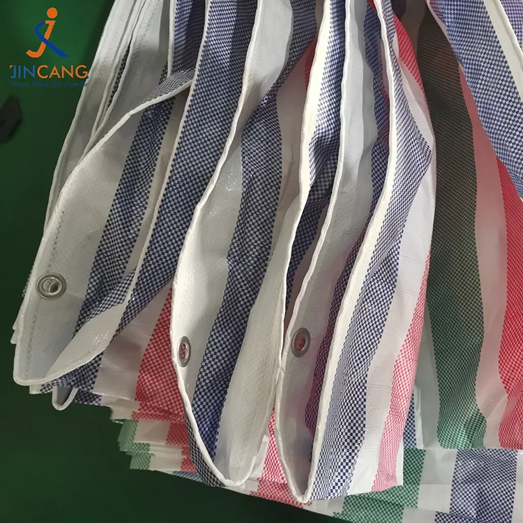 110 GSM Strip PE brezento ritinys