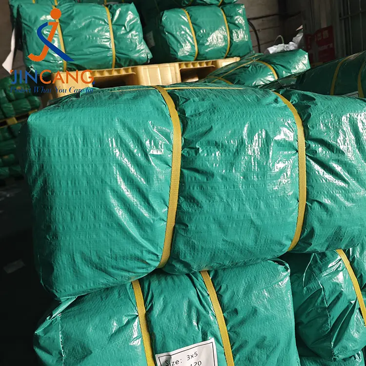 120gsm žalias sidabras PE brūkšnys