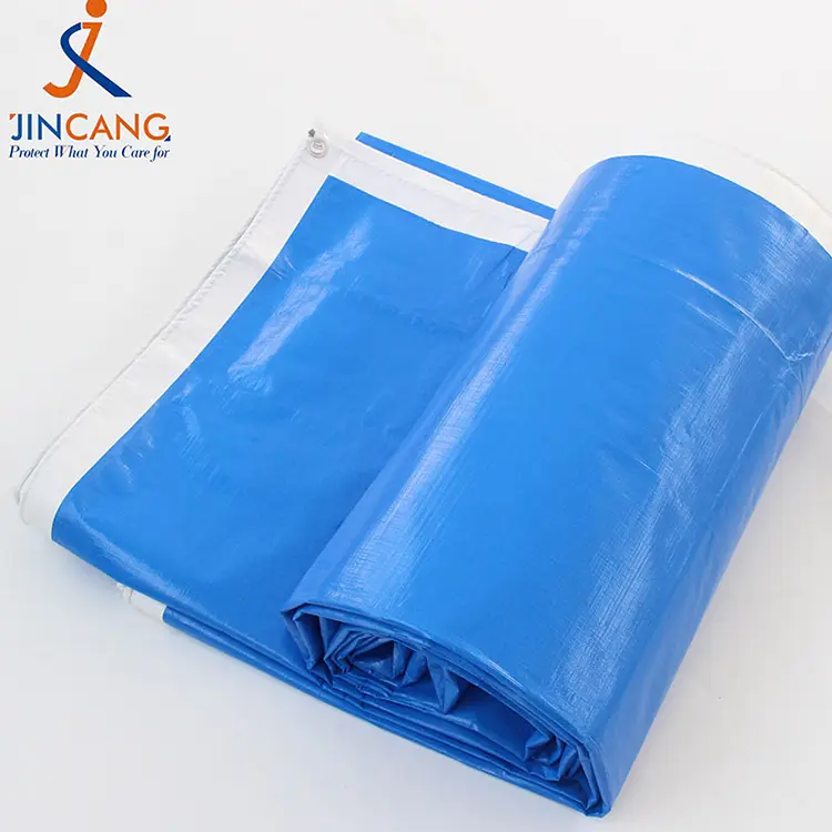 220 g mėlynos baltos spalvos su spausdintu PE brūkšneliu