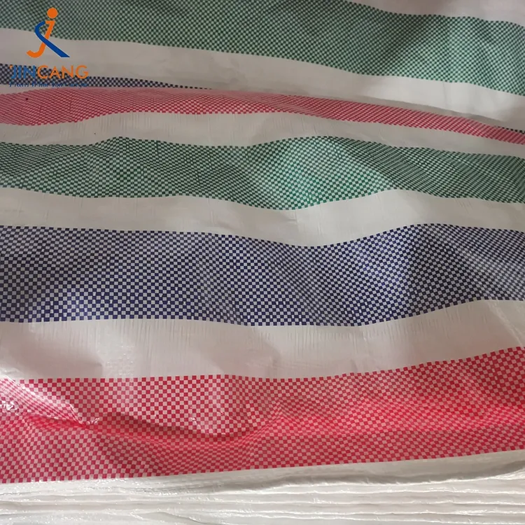 90 GSM Strip PE brezento ritinys