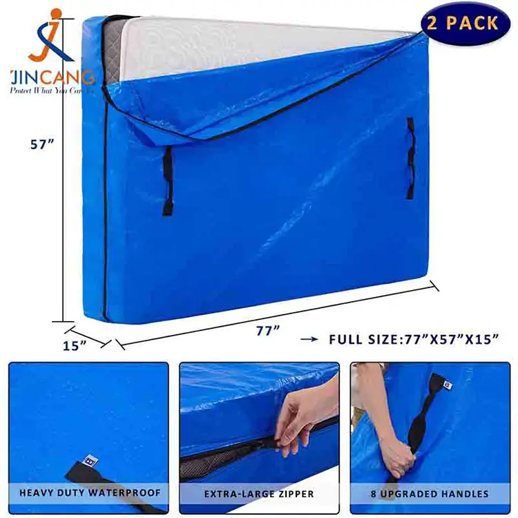 Neperšlampami PE čiužinių maišeliai Neperšlampami PE čiužinių maišeliai