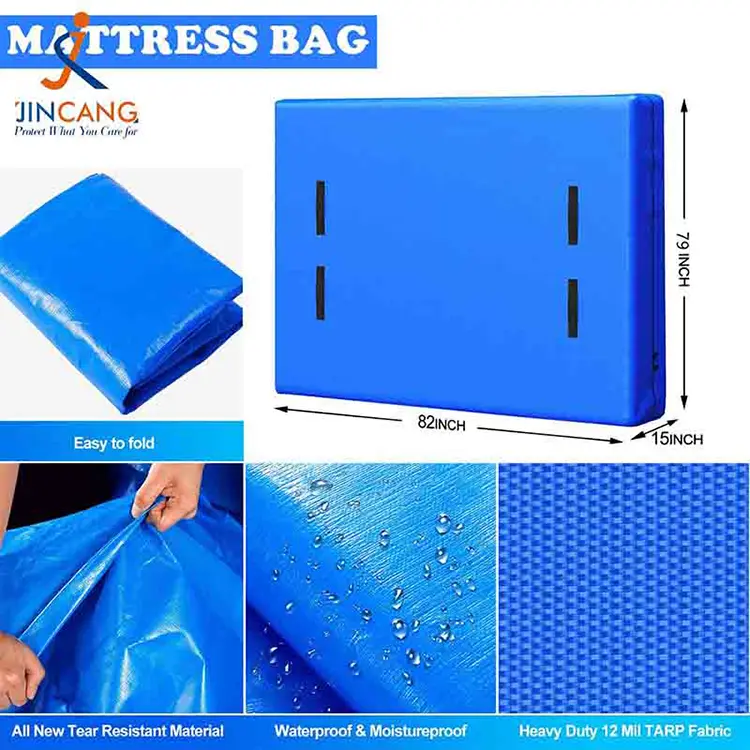 Patvarūs PE čiužinių maišeliai