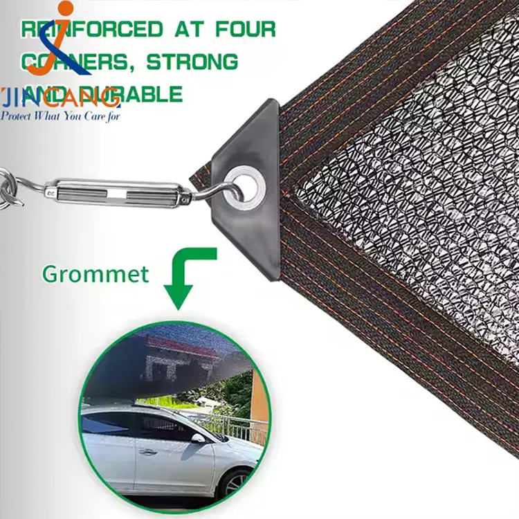 Blokuoja saulę ir sumažina šilumos atspalvio tinklą