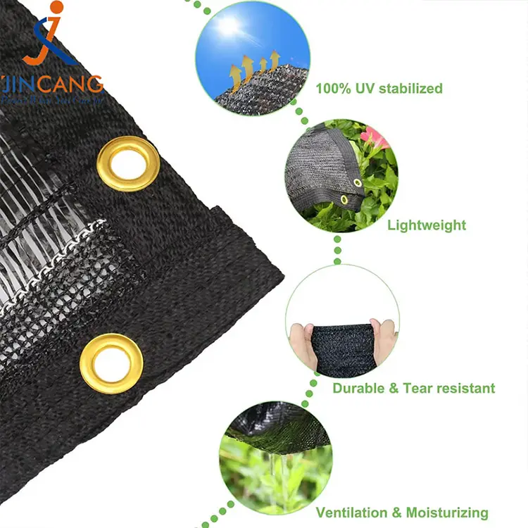 Blokuoja saulę ir sumažina šilumos atspalvio tinklą