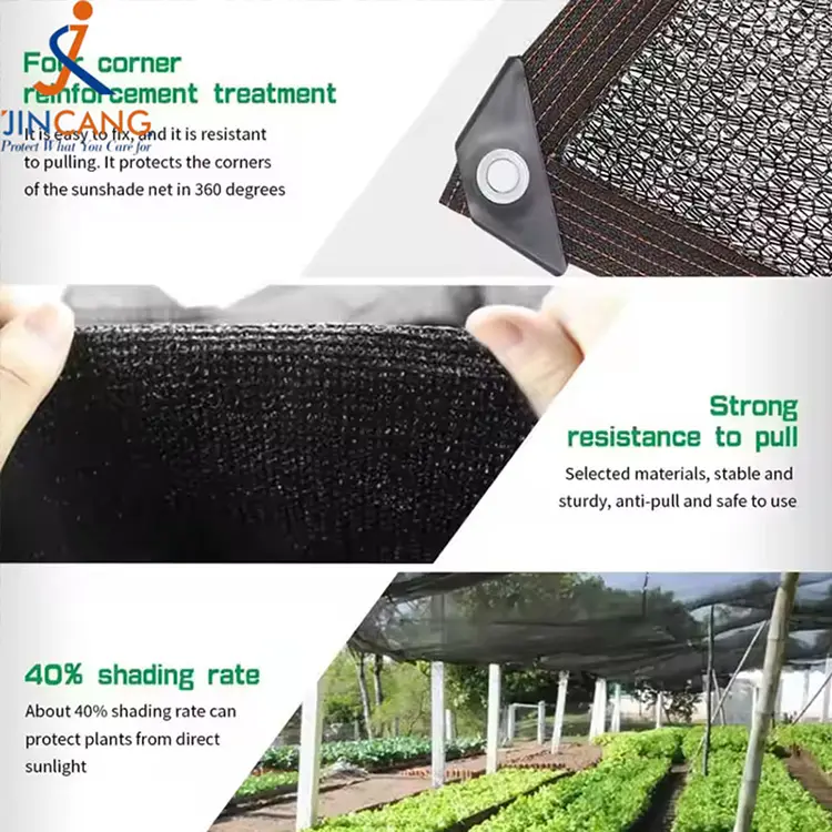 Blokuoja saulę ir sumažina šilumos atspalvio tinklą