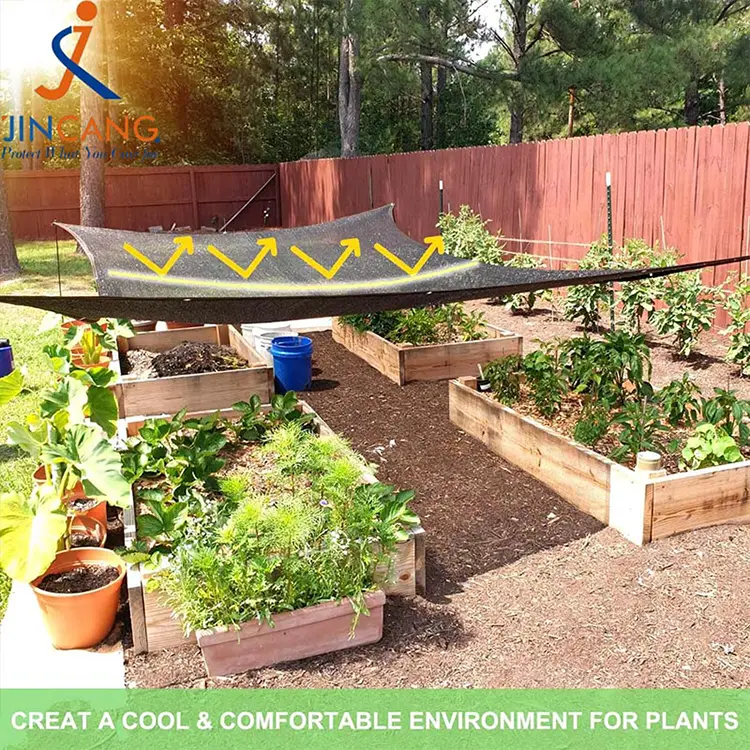 Blokuoja saulę ir sumažina šilumos atspalvio tinklą