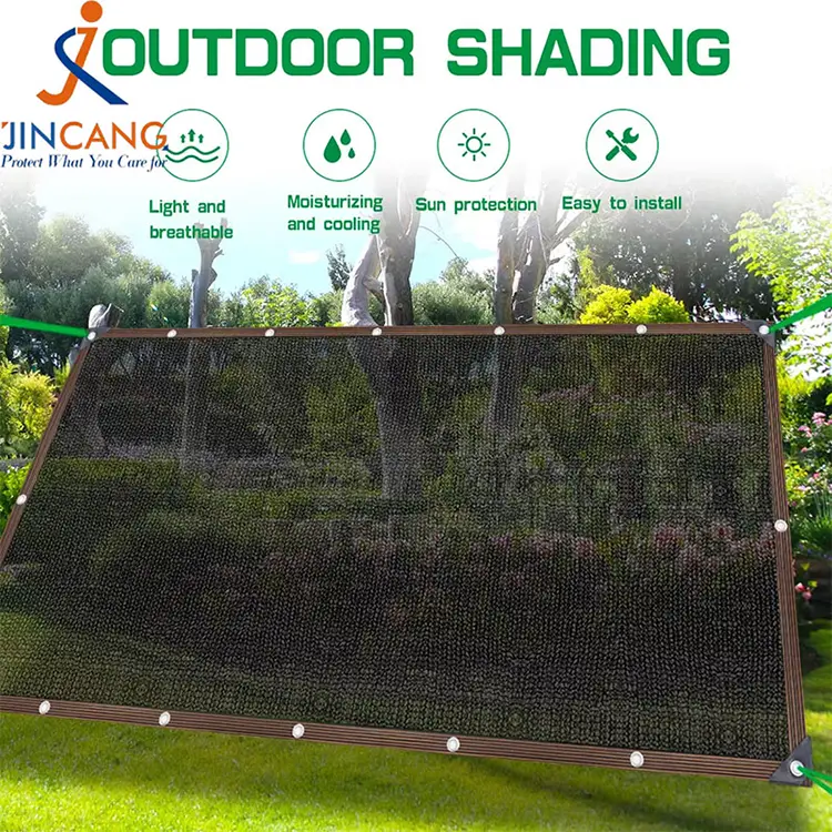 Blokuoja saulę ir sumažina šilumos atspalvio tinklą